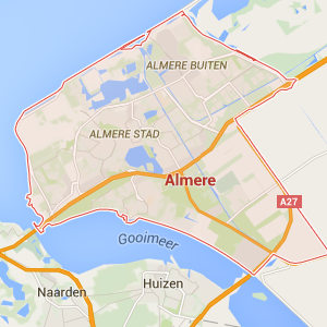 Bezorgregio bloemenabonnement Almere